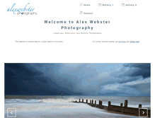 Tablet Screenshot of alexwebsterphotography.co.uk